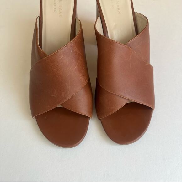 Cole Haan Gabby Crisscross Block Heel Sandal - Picture 4 of 9